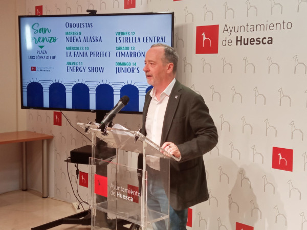 Las Fiestas de San Lorenzo ofrecerán más de 100 horas de música en directo