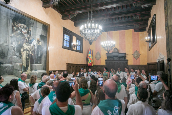 El Ayuntamiento celebrará San Lorenzo con los oscenses que viven fuera de Huesca