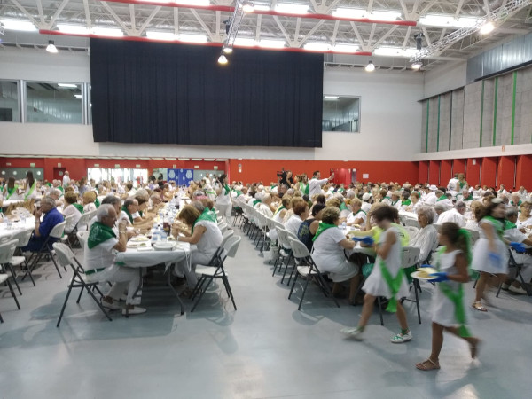 Las residencias de mayores también viven las Fiestas de San Lorenzo