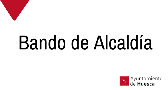 La Alcaldesa emite un Bando con motivo de San Lorenzo