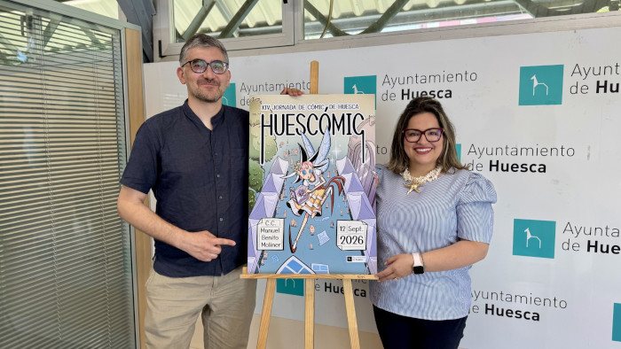 Soul Dafne firma el cartel de un Huescómic 2026 que celebra la diversidad del tebeo español