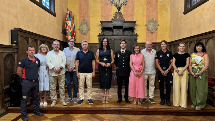 Ignacio Farjas toma posesión como inspector jefe del Servicio de Prevención y Extinción de Incendios de Huesca