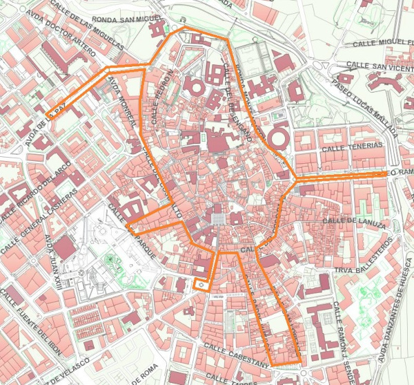 Afecciones al tráfico con motivo de la carrera 5K y 10K Ciudad de Huesca