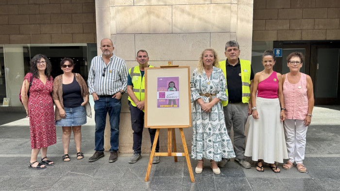 El Ayuntamiento de Huesca presenta la campaña “¿Preguntas por Ángela?” y el Punto Violeta para las fiestas de San Lorenzo
