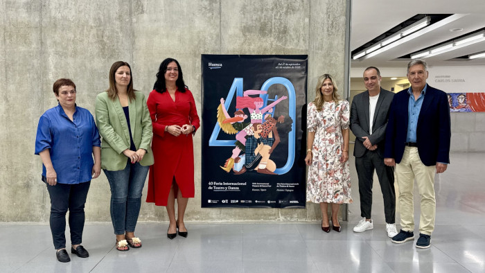 La Feria Internacional de Teatro y Danza de Huesca celebra su 40ª edición acercando las artes escénicas a toda la ciudad