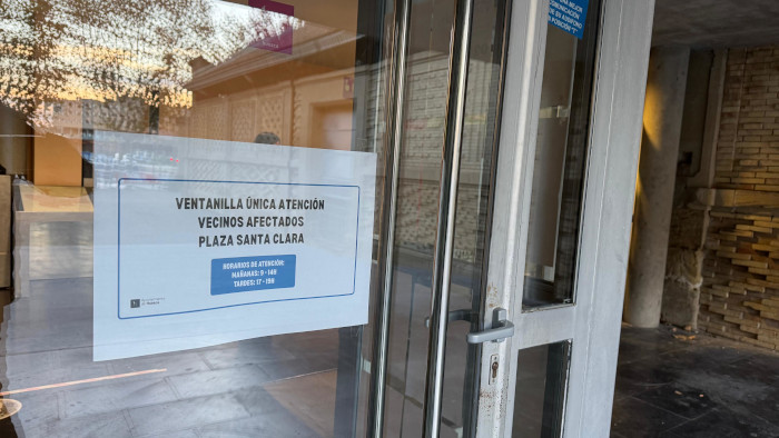 Abierta la Ventanilla única de atención a los vecinos afectados de plaza Santa Clara