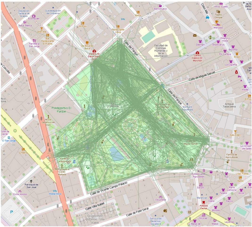 recorrido habitual por el pinar miguel servet 