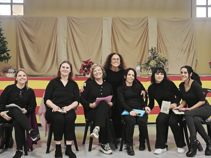 Taller tejiendo soriridad bibliotecas huesca 