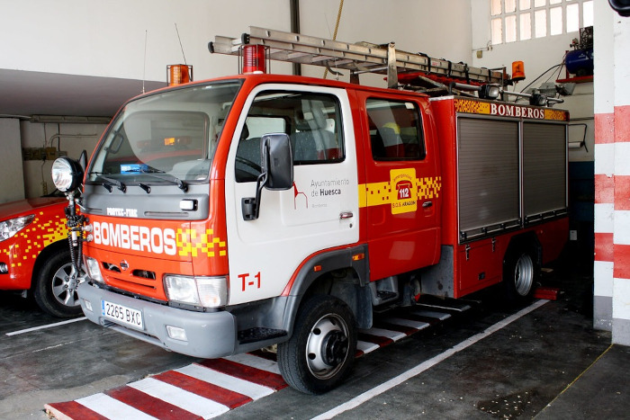 Camión de bomberos Huesca Camión de bomberos Huesca